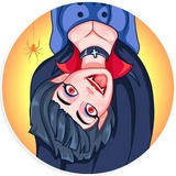 Drakula girl WhatsApp Sticker #12