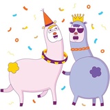 Drama Llama WhatsApp Sticker #12
