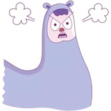 Drama Llama WhatsApp Sticker #16