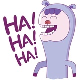 Drama Llama WhatsApp Sticker #2