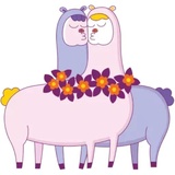 Drama Llama WhatsApp Sticker #22