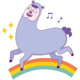 Drama Llama WhatsApp Sticker #3