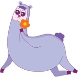 Drama Llama WhatsApp Sticker #4