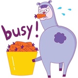 Drama Llama WhatsApp Sticker #6