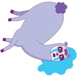 Drama Llama WhatsApp Sticker #8