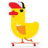 Duck Attack WhatsApp Sticker #27