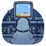 Duck Hunt WhatsApp Sticker #20