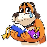 Duck Hunt WhatsApp Sticker #28