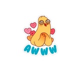 Duckster WhatsApp Sticker #19