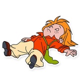 Dunno on the Moon WhatsApp Sticker #18