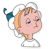 Dunno on the Moon WhatsApp Sticker #2