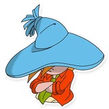 Dunno on the Moon WhatsApp Sticker #27