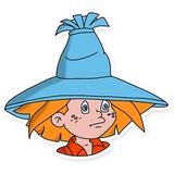 Dunno on the Moon WhatsApp Sticker #5