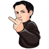 Pavel Durov WhatsApp Sticker #4