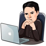 Pavel Durov WhatsApp Sticker #5