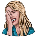 Emma Roberts WhatsApp Sticker #10