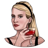 Emma Roberts WhatsApp Sticker #16