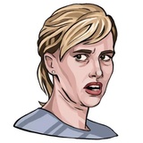 Emma Roberts WhatsApp Sticker #20