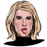 Emma Roberts WhatsApp Sticker #25