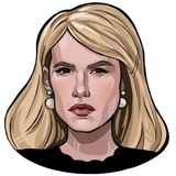 Emma Roberts WhatsApp Sticker #3