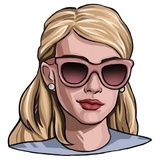 Emma Roberts WhatsApp Sticker #5