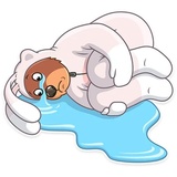 Easter Bear WhatsApp Sticker #15