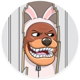 Easter Bear WhatsApp Sticker #8