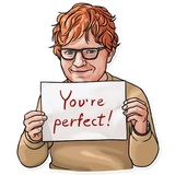 Sheeran WhatsApp Sticker #10