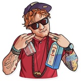 Sheeran WhatsApp Sticker #11