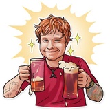 Sheeran WhatsApp Sticker #13