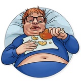 Sheeran WhatsApp Sticker #14