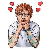 Sheeran WhatsApp Sticker #15