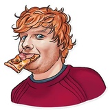 Sheeran WhatsApp Sticker #19