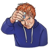 Sheeran WhatsApp Sticker #20