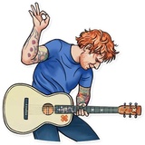 Sheeran WhatsApp Sticker #22