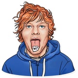 Sheeran WhatsApp Sticker #5