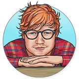 Sheeran WhatsApp Sticker #6