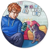 Sheeran WhatsApp Sticker #9