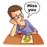 Edward Snowden WhatsApp Sticker #12