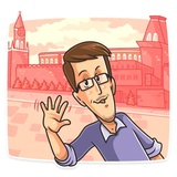 Edward Snowden WhatsApp Sticker #5