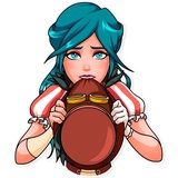 Elizabeth WhatsApp Sticker #16