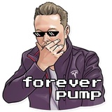 Elon Hype WhatsApp Sticker #22