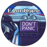 Elon Hype WhatsApp Sticker #26