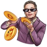 Elon Musk WhatsApp Sticker #10