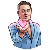 Elon Musk WhatsApp Sticker #13
