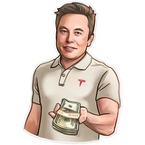 Elon Musk WhatsApp Sticker #15