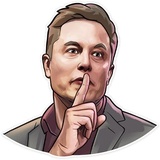 Elon Musk WhatsApp Sticker #17
