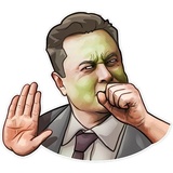 Elon Musk WhatsApp Sticker #19