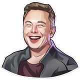 Elon Musk WhatsApp Sticker #24