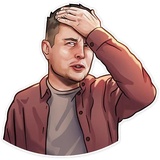 Elon Musk WhatsApp Sticker #25